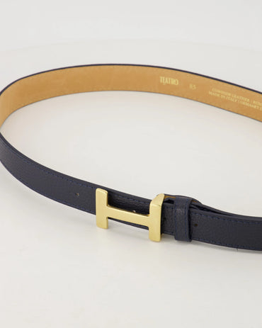 Hera Big riem  Donker Blauw D26