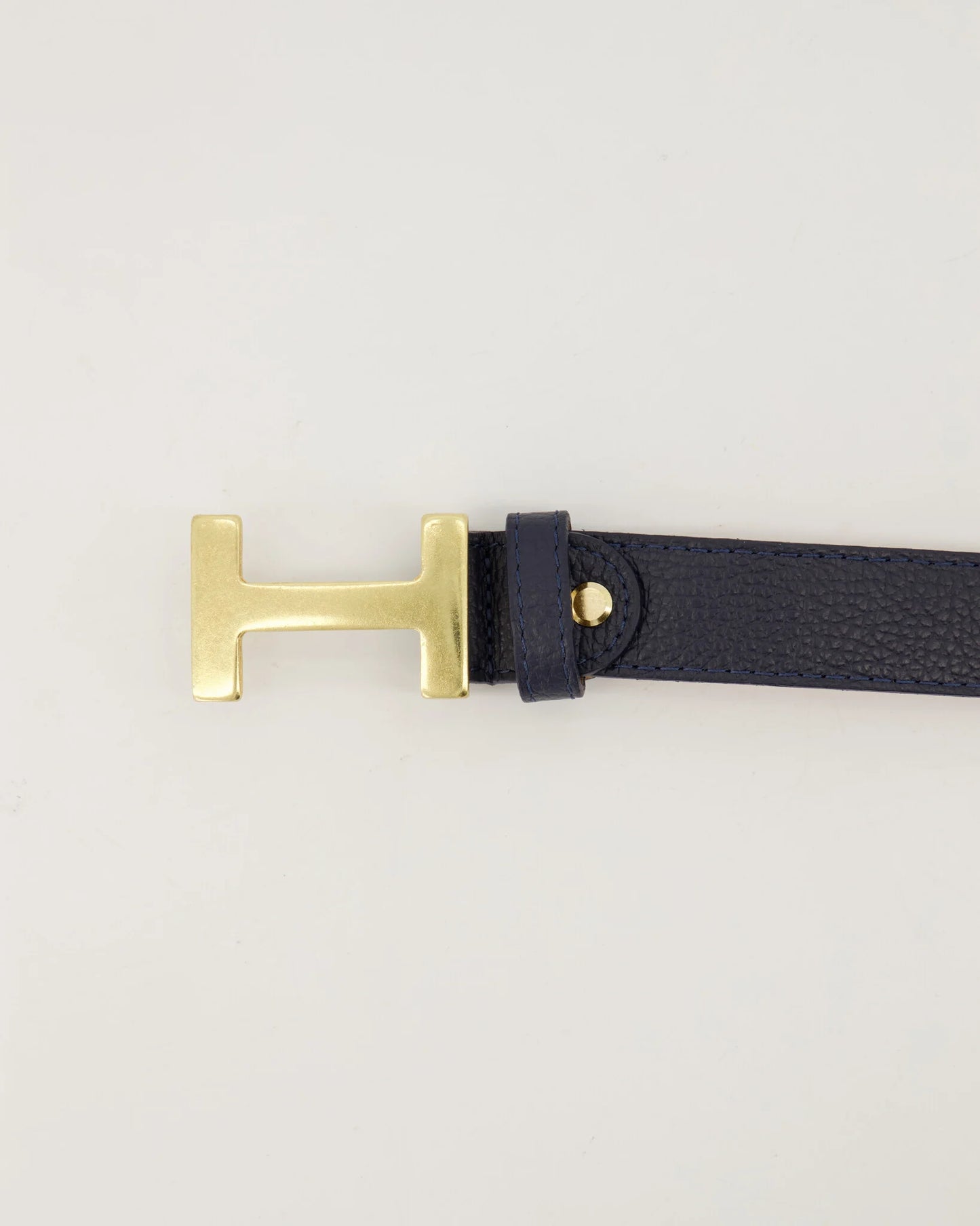 Hera Big riem  Donker Blauw D26