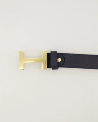 Hera Big riem  Donker Blauw D26