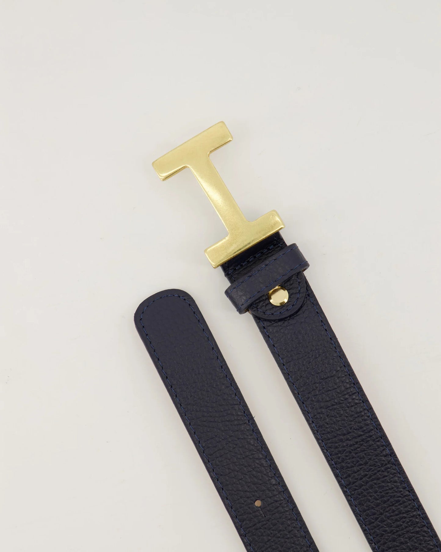 Hera Big riem  Donker Blauw D26