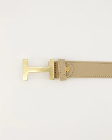Hera Big riem  Taupe  D05