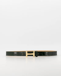 Hera Big - Croco - Riem - Groen B14