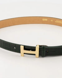 Hera Big - Croco - Riem - Groen B14