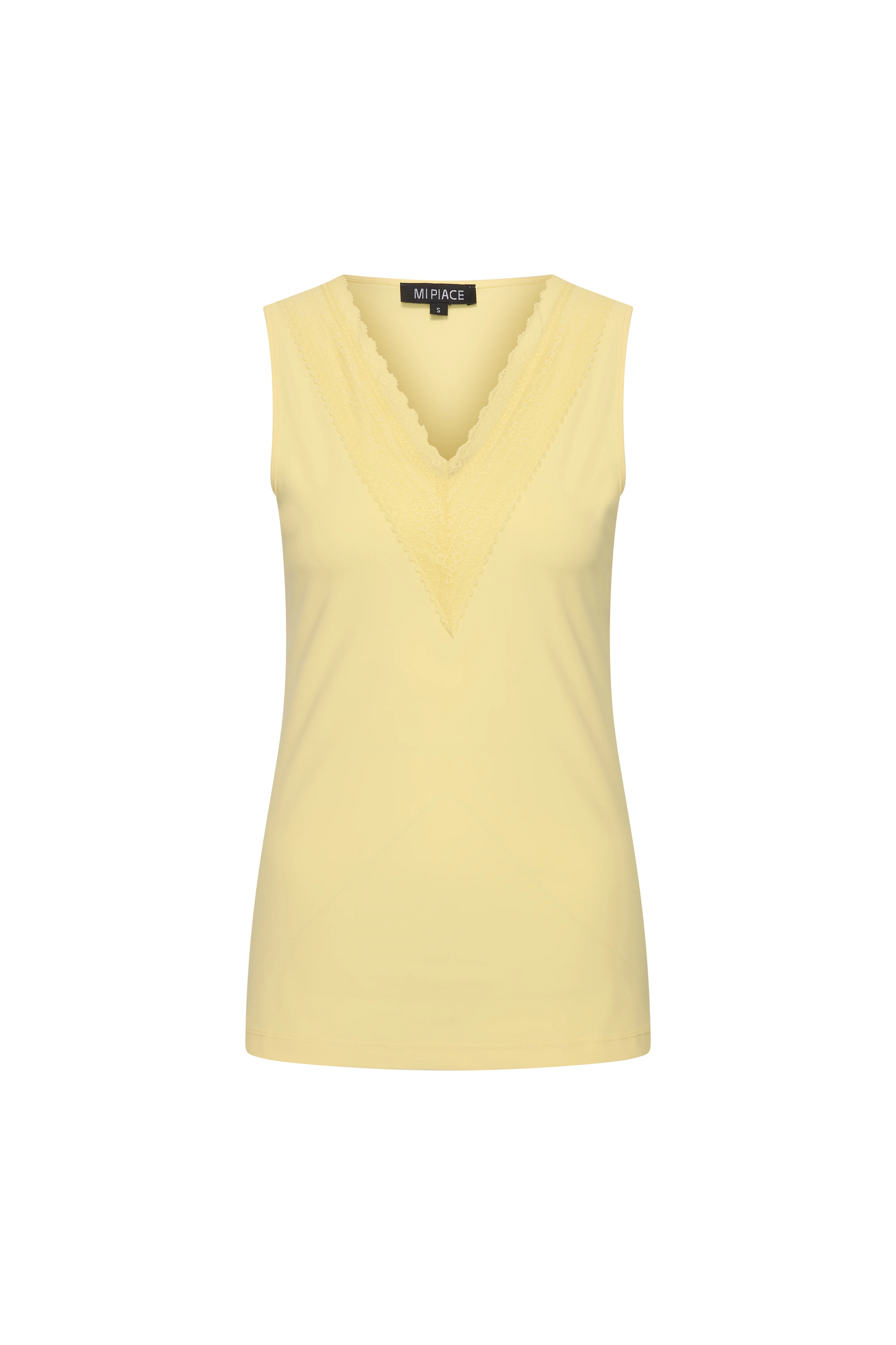 Mi Piace Top Lace Lemon Yellow MP202254