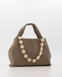 Lulu Large - - Hengsels - Ecru- 50 cm - Goudkleurig