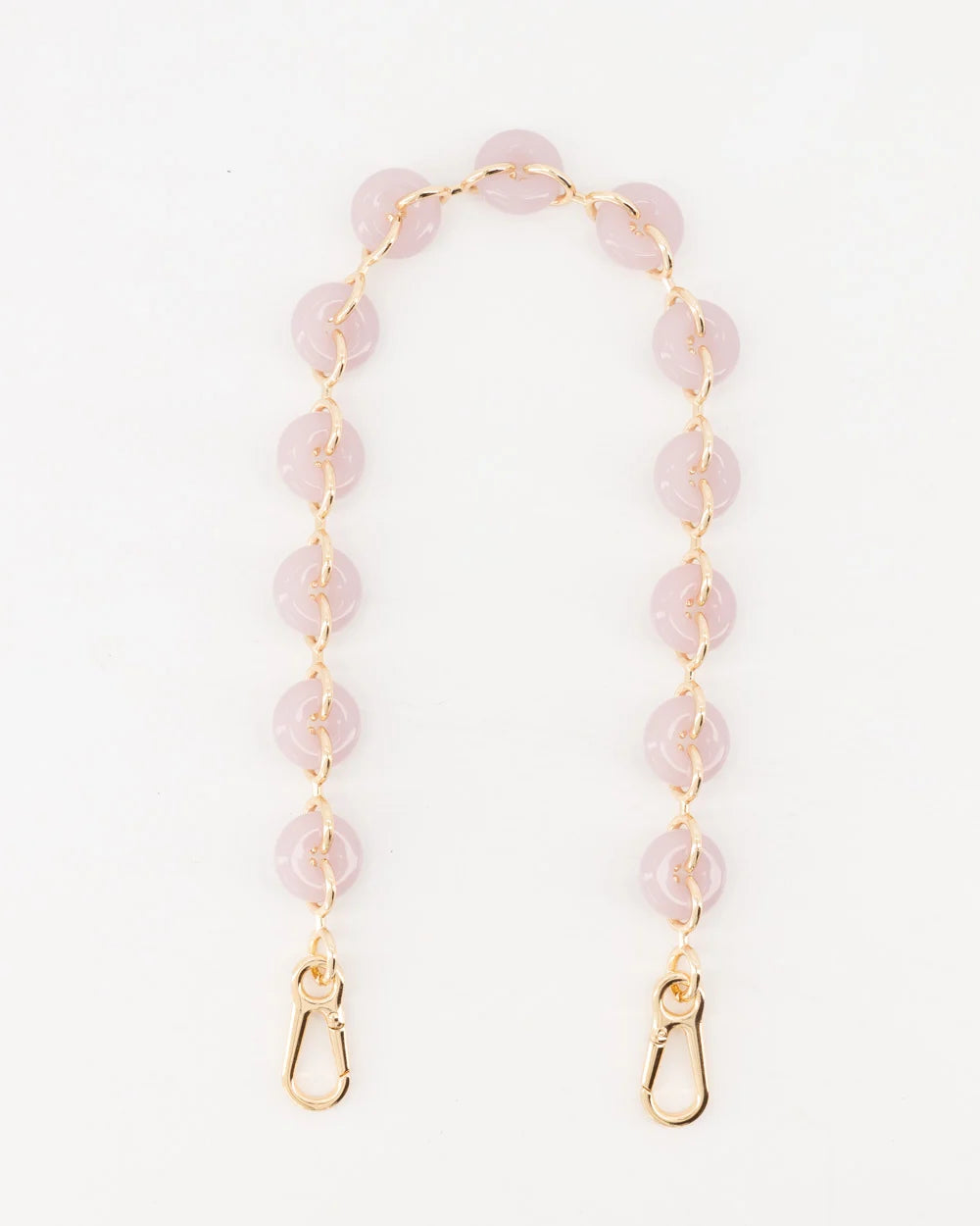 Lulu Large - - Hengsels - Roze - 50 cm - Goudkleurig