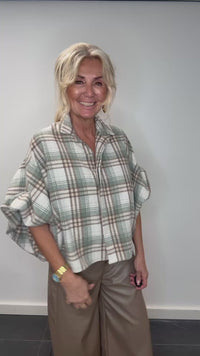 Bluse Emma Beige Taupe